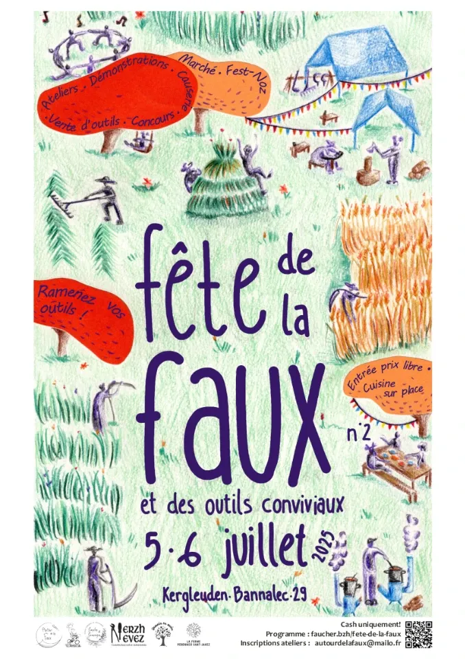 affiche-fete-de-la-faux-2025-bannalec
